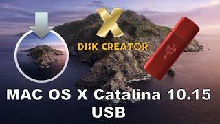 Create a Bootable Install usb Mac OS X Catalina 10.15 (Disk Creator)