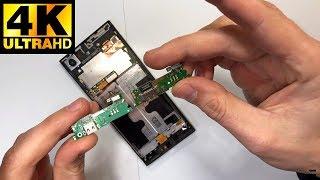 Sony Xperia XA1 G3112 G3212 - замена разъема зарядки порт /  charging port replacement