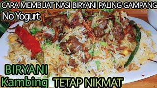 CARA YANG GAMPANG MEMBUAT NASI BIRYANI / BIRYANI KAMBING @dapur lulu