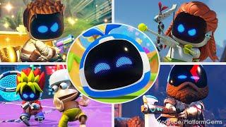 Astro Bot - All Special PlayStation Cameo Levels [4K 60FPS]