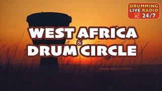 Djembe: West African & Drum Circle Drumming [24/7 Live Radio]