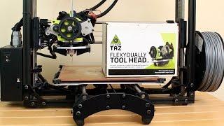 LulzBot FlexyDually Dual Extruder Tool Head on the TAZ5 | James Bruton