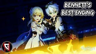 Genshin Impact - Bennett Hangouts with Lumine [Best Ending]