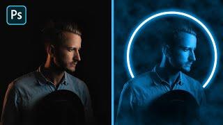 Neon Light Effect Photoshop Tutorial
