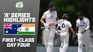 Australia A v India A | First-class match one | Day 4