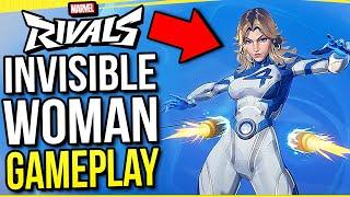 INVISIBLE WOMAN FIRST GAMEPLAY In Marvel Rivals! She is INSANE!