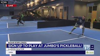 Kohr Explores: Jumbo's Pickleball at the Lloyd Center