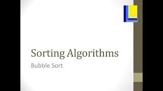 Bubble Sort