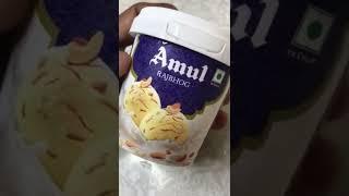 Amul Rajbhog Ice Cream | mouth-watering | delicious | chotu chocolates world #Shorts