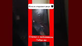 ЖЕСТЬ Муж спалил жену с любовником  #shorts #shortsvideo #семья #шок #funny #измена #коллекторы