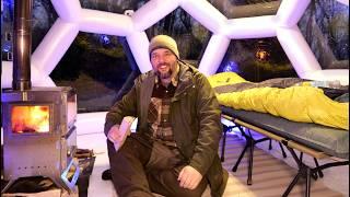 Super Weird Inflatable Hot Tent Camping