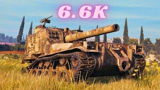 M53M55  6.6K Damage World of Tanks #wot