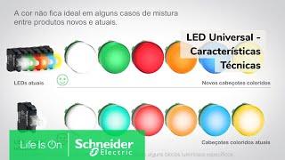 LED Universal - Características Técnicas | Schneider Electric Brasil