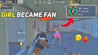 ThiS GIRL BECAME MY FAN ️ AFTER FIGHT | GUJJAR X - PUBG MOBILE LITE BGMI LITE