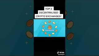 Top 3 #crypto decentralised exchanges #dex #web3 #defi #fyp #trading #ethereum #binance