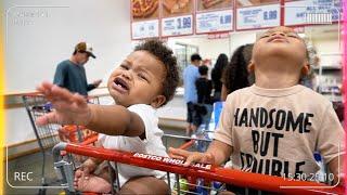 Shopping At Costco With My 4 Boys