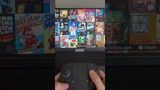 Rearranging Nintendo Games on Switch
