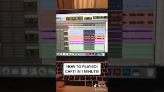 HOW TO MAKE A PLAYBOI CARTI SONG IN 1 MINUTE!