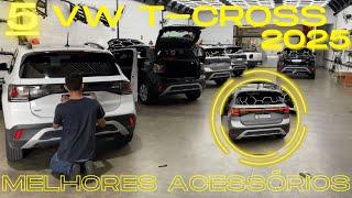 EQUIPAMOS 5 VW T-CROSS 2025 Com os Melhores Acessórios - Rei das Capotas