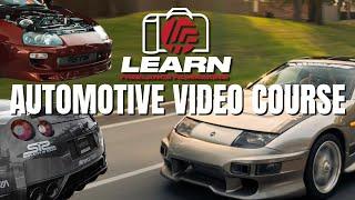 How To Shoot Cinematic Car Videos! Online Course For Videographers