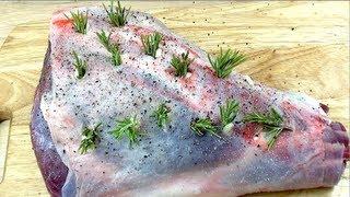 GARLIC & ROSEMARY ROASTED LAMB - Todd's Kitchen