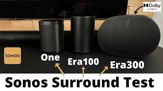 Das war so nicht geplant  Sonos Era 300, Era 100 & Sonos One im Surround Test