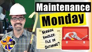 Set Joomla Session Handler To PHP instead of Database - Joomla Maintenance Monday Live Stream #003