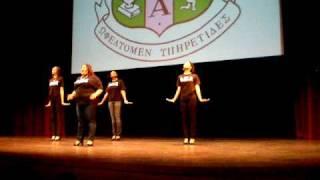 Lambda Xi AKA step 2009 Alpha Yard show