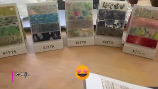 Unboxing the amazing Clear Kitta tapes from Yoseka Stationery and Journal with me