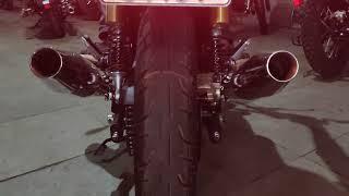 interceptor 650 exhaust sound #redrooster 