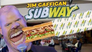 "SUBWAY - Eat Fresh??" - Jim Gaffigan Stand up (Mr.Universe)