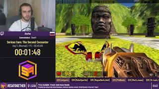 Serious Sam: The Second Encounter [Any% (Normal)] by inv1ve - #ESATogether2020