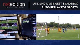 How can you create an 'Auto-Replay' during remote production of sport?