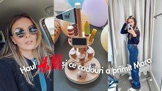 VLOG Ce cadouri a primit Mara de ziua ei | Haul H&M și update acomodare grădiniță Germania 