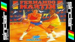 FERNANDO MARTIN BASKET MASTER -=Classic Gaming=- Walkthrough, ZX Spectrum