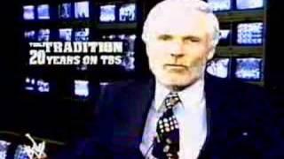 Ted Turner drunk babbling about WCW