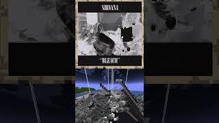 Bleach by Nirvana | Minecraft Map Art #minecraft #nirvana