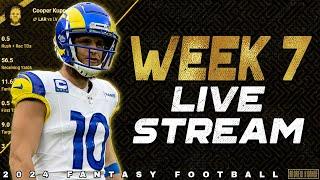 Week 7 Live Stream Q&A - 2024 Fantasy Football