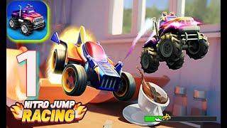 Nitro Jump Racing Gameplay Walkthrough Part 1 (iOS Android) | TapGaming