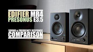 DSAUDIO.review ||  Edifier MR4 vs Presonus Eris E3.5  || sound.DEMO