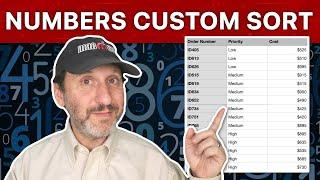 Custom Sort Order In Numbers