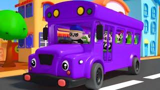 Baby Bao Panda's Wheels On The Bus - Kids Song & Nursery Rhyme