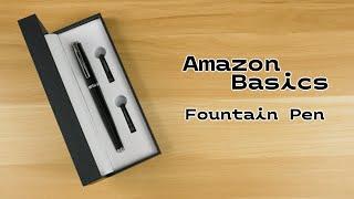 Amazon Basics Fountain Pen | More Smile, Less Basic, It's A Good Thing!