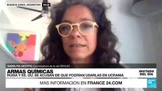 ¿Por qué sería grave la confirmación del uso de armas biológicas y/o químicas en Ucrania?