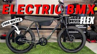 STEALTH ELECTRIC BMX BIKE // ZooZ Ultra Flex 1200