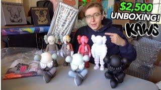 $2.500 KAWS Pickups and Unboxing From The Brooklyn Museum! | My Worst Sneaker Investment?