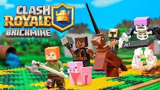 Борьба с Clash Royale в LEGO Minecraft - LEGO Minecraft Animation