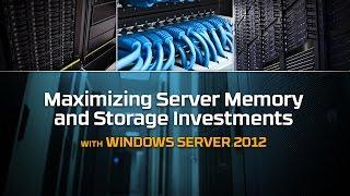 Windows Server 2012 Memory and SSD Considerations - Kingston Technology