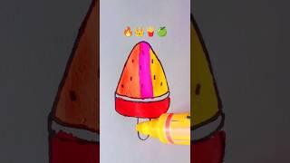 2M Satisfying creative drawing O #shorts