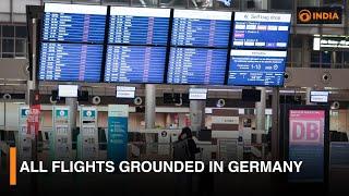 All flights grounded in Germany & more updates | DD India live | 6 PM IST